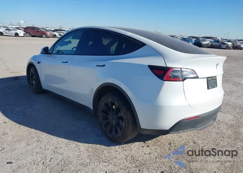 2022 Tesla Model Y Long Range Dual Motor All-Wheel Drive из США, поврежденный, VIN 7SAYGDEEXNA019609